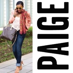 Paige Jeans Skyline Straight in dark wash size 28